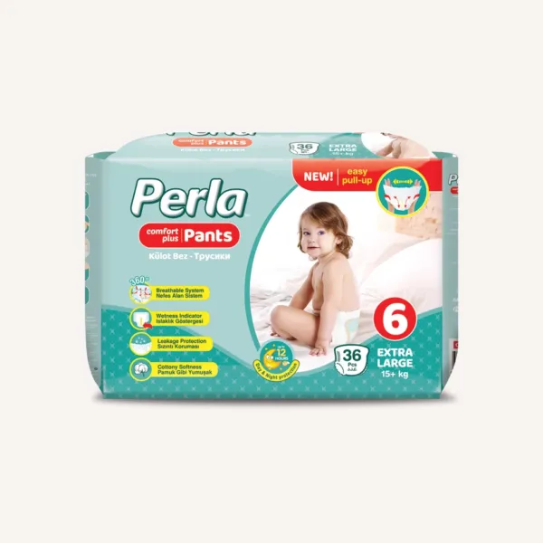 Детские трусики-подгузники Perla Extra Large 6 (15+ кг), 36 шт