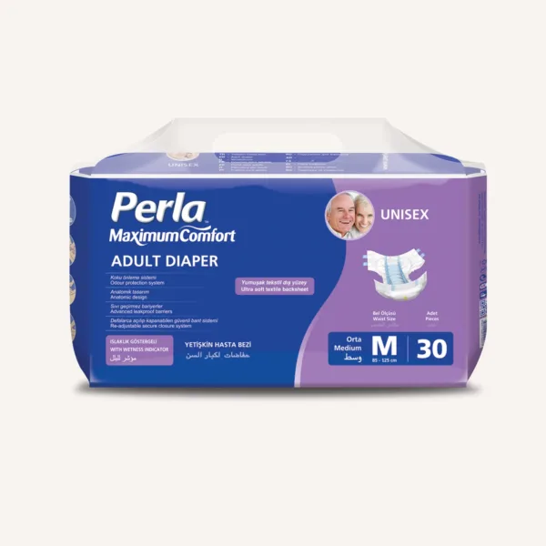 Взрослые подгузники Medium (85-125 см), 30 шт